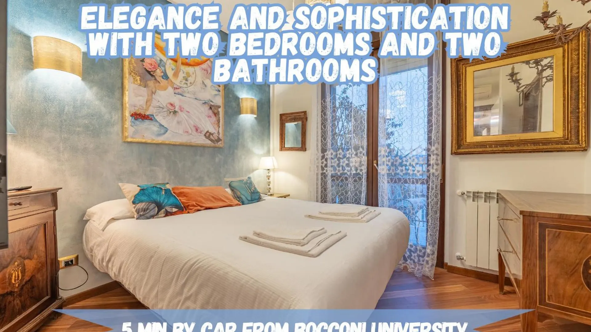 5' From Bocconi University With 2 Bedr And 2 Bathr Milan